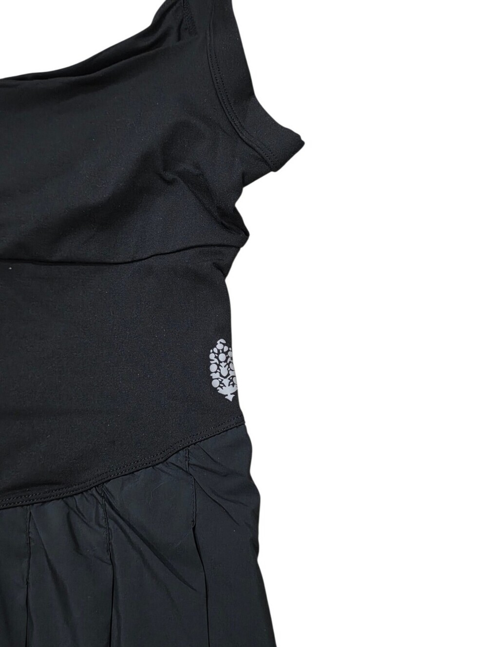 FP Movement Swing Of Things Skortsie Black Pleated Activewear Dress NWOT XL - Picture 5 of 10